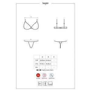 Set Obsessive Luvae Negru S-M Thumb 4