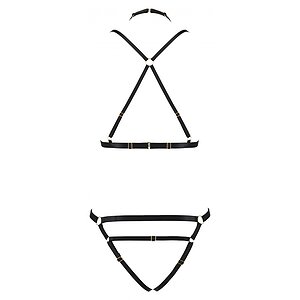 Set Passion Kelis Negru S-M Thumb 3