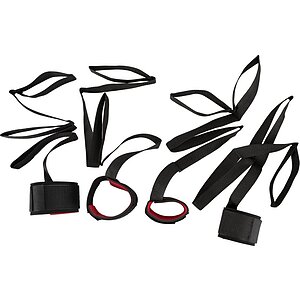 Set Restraint Bondage Negru
