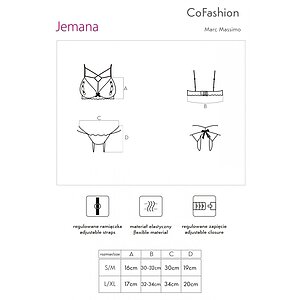 Set CoFashion Jemana Negru L-XL Thumb 2