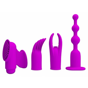 Set Vibratoare Pretty Love Joy Collection 4 în 1 Mov Thumb 2