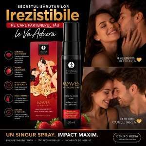 Shunga Waves Of Pleasure — Spray Căpșuni Spumante 20 ml Thumb 5