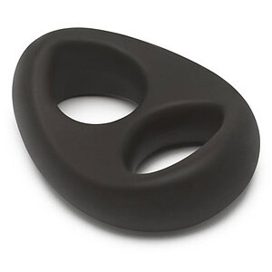 Soft Silicone Stallion C-Ring Negru Thumb 1