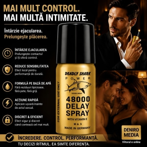 Spray Concentrat Deadly Shark Power 48000, Vitamină E - 40ml Thumb 1