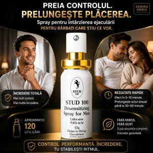 Spray Ejaculare Prematură Stud 100 Mini 12g Thumb 3