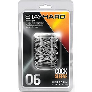 Manșon Pentru Penis Stay Hard Blush Transparent Thumb 2