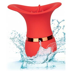 Stimulator Clitoridian French Kiss Charmer Roșu Thumb 3