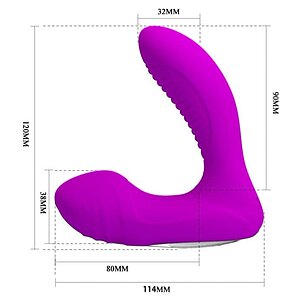 Stimulator Prostată Cu Încălzire Pretty Love Lillian Mov Thumb 4