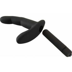 Stimulator Prostată Finger Rebel Naughty Negru Thumb 4