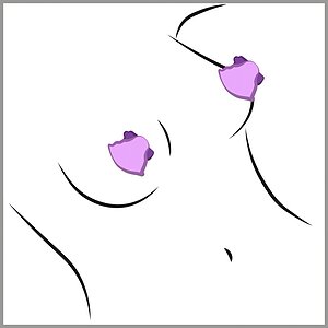 Stimulator Sfârcuri Cu Vibrații Mov Thumb 6