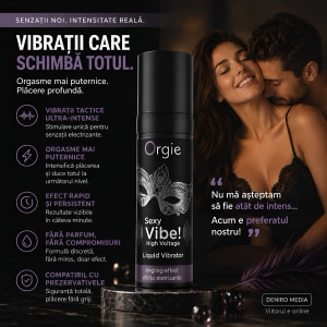 Stimulent Efect Vibrație High Voltage 15ml Thumb 3