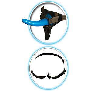 Strap-On Anal Beginner Albastru Thumb 5