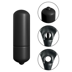 Strap-on Fetish Vibrating For Him Negru Thumb 4