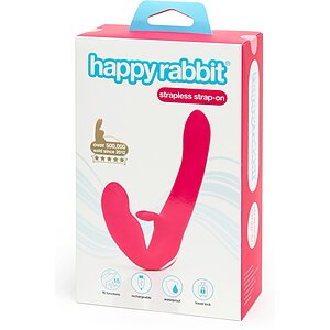 Strap On Happy Rabbit Strapless Vibe Roz Thumb 4