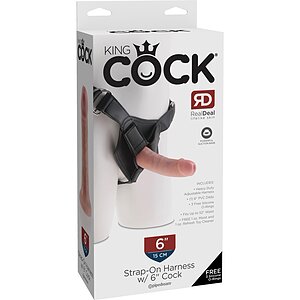 Strap-On Harness 17cm Penis Thumb 3