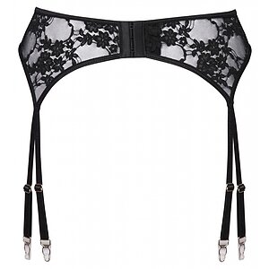 Suspender Belt Cottelli Collection So Nice Negru S-M Thumb 3