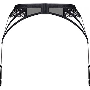 Suspender Belt Obsessive Donarella Negru XL-2XL Thumb 3