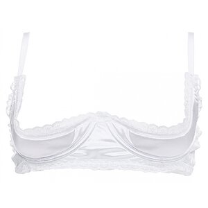 Sutien Half Cup Amorable Alb L Thumb 1