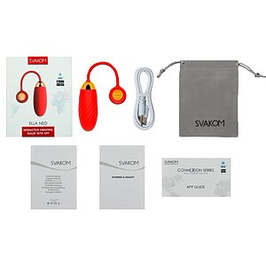 Svakom Connexion Series Ella Neo App Controlled Roșu Thumb 2