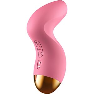 Pulse Pure SVAKOM Stimulator Clitoridian Reîncărcabil Roz Thumb 1