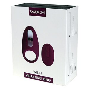 Inel Penis Cu Telecomandă Svakom Winni Couples Mov Thumb 3