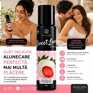 Sweet Love Foreplay Gel Strawberry 55g Thumb 3