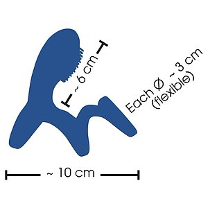 Sweet Smile Rechargeable Couple Albastru Thumb 4