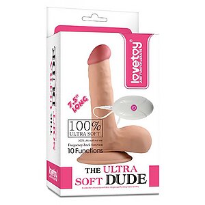 Vibrator Realistic cu Telecomandă The Ultra Soft Dude Thumb 3