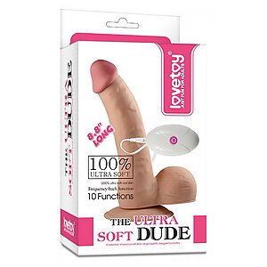 Vibrator Realistic The Ultra Soft Dude Thumb 3