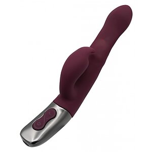 Titanz NMC 21.5cm — 10 Vibrații + 10 Rotații, Reîncărcabil Roșu Thumb 5