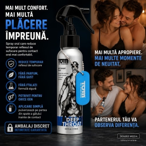 Tom Of Finland Spray Desensibilizant Oral 118 ml - Discret Thumb 1