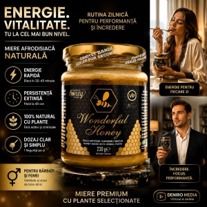 Tratament Potență Wonderful Miere 240g Thumb 1