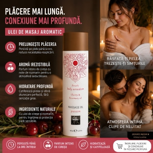 Ulei De Masaj Passion Cireșe și Rozmarin 100 ml Thumb 3