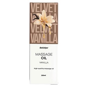 Ulei Masaj Satisfyer Vanilie — Piele Catifelată