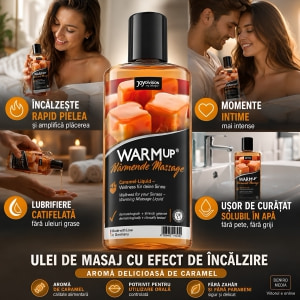 Ulei Masaj Warm Up Caramel Hot Effect 150ml Thumb 3