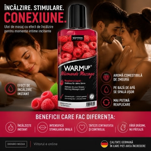 Ulei Masaj WARMup Zmeură 150ml Thumb 4