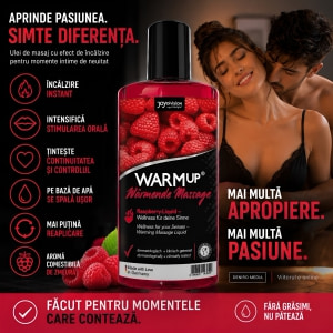 Ulei Masaj WARMup Zmeură 150ml Thumb 2