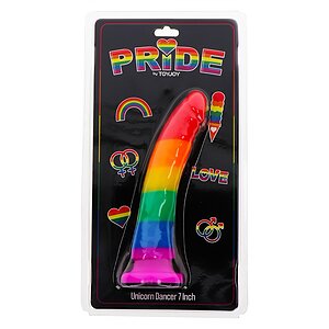 Dildo Unicorn Dancer 7 Inch Multicolor Thumb 1