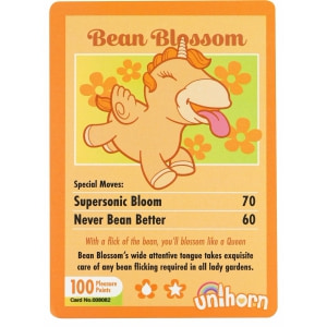 Unihorn Bean Blossom: Vibrator Mini 10+10 Reîncărcabil Galben Thumb 2