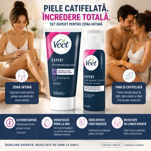 Veet EXPERT Set Epilare Intimă Cremă și Spumă Thumb 4