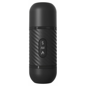 Vibrating Expert Cu Împingere Negru Thumb 1
