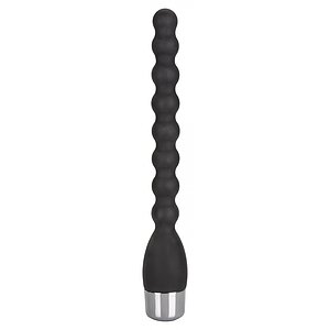 Vibrating Silicone Bendie Power Probe Negru