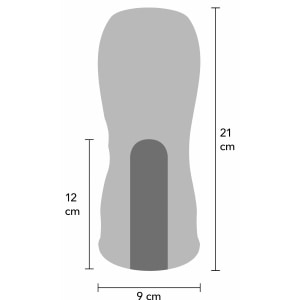 Vibrating Twin Turbo Masturbator Negru Thumb 11