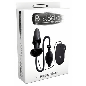 Vibrator Anal Bumping Balloon Negru Thumb 1