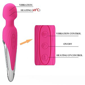 Vibrator Cu Încălzire Pretty Love Antony 48 grade Mov Thumb 5