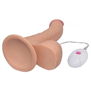 Vibrator Cu Ventuză The Ultra Soft Dude Thumb 2