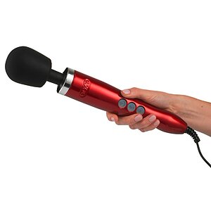 Vibrator De Lux Pentru Masaj Doxy Die Cast Roșu Thumb 2
