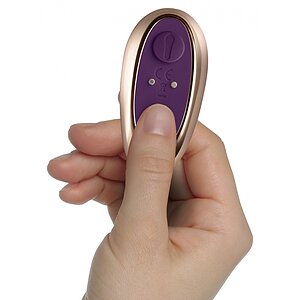 Vibrator Dublu Cocktail Couples Toy Burgundy Mov Thumb 4