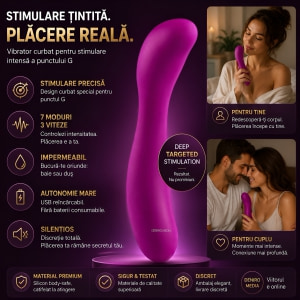 Vibrator Gaya Punctul G Mov Thumb 3