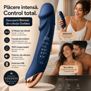 Vibrator Goddess Collection Boreas Albastru Thumb 6